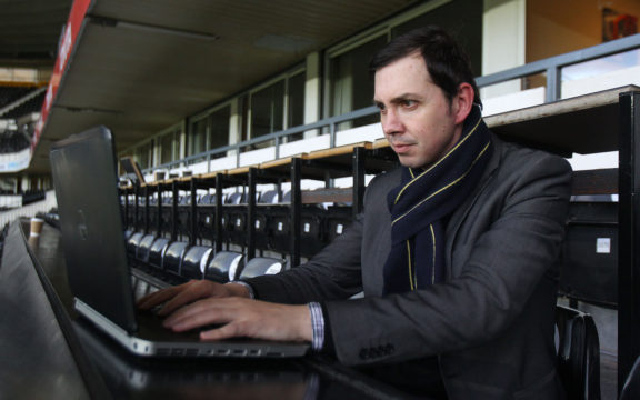 Norwich City writer Paddy Davitt launches first novel to raise foodbank funds