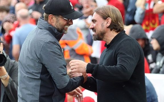 VIDEO: Klopp and Farke on Reds 4-1 City
