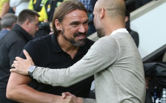 VIDEO: Farke and Guardiola react to Norwich City 3-2 Manchester City